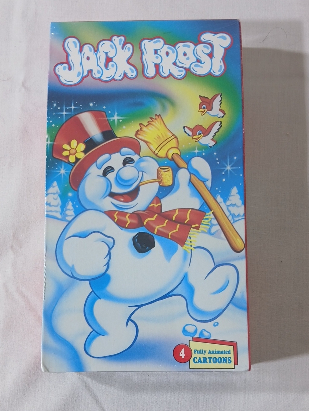 Kids Toy Snowman Figure - Blue White
